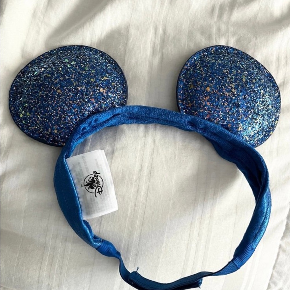 Disney Sparkling Blue Mickey Mouse Ears